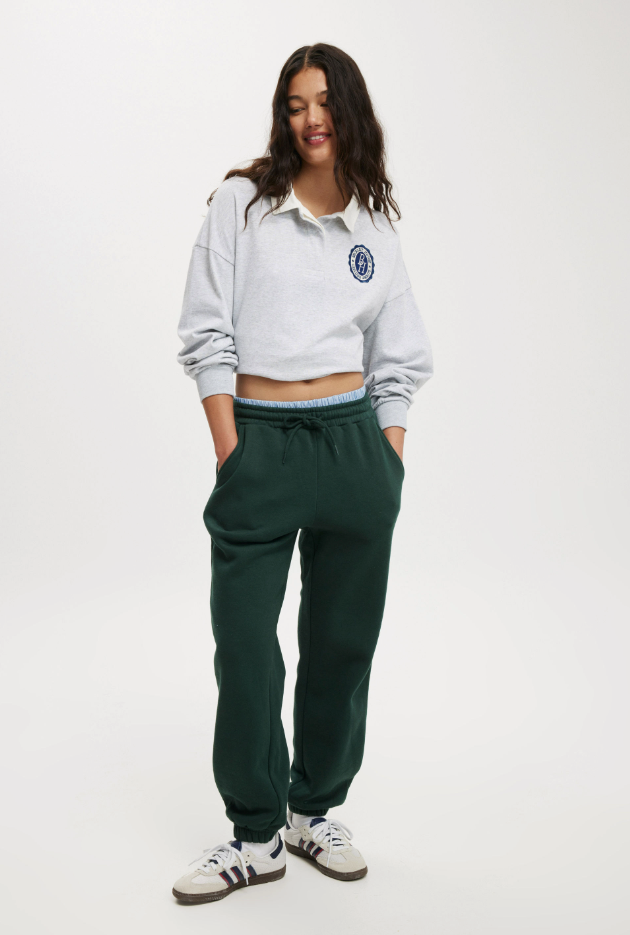 Polo de manga larga oversize
